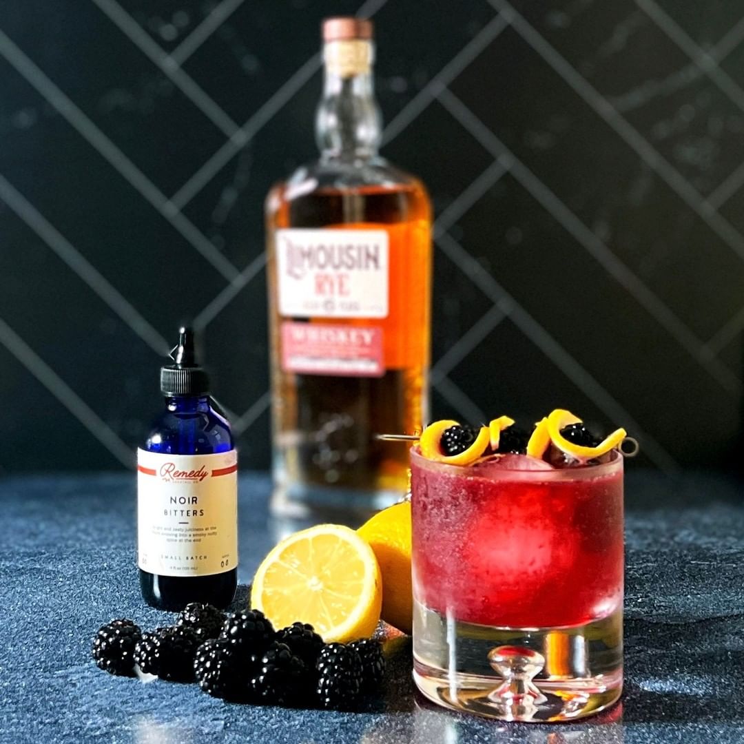 Blackberry Whiskey Sour