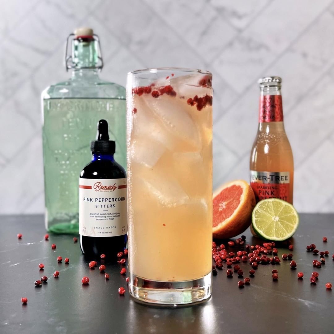 Pink Peppercorn Paloma