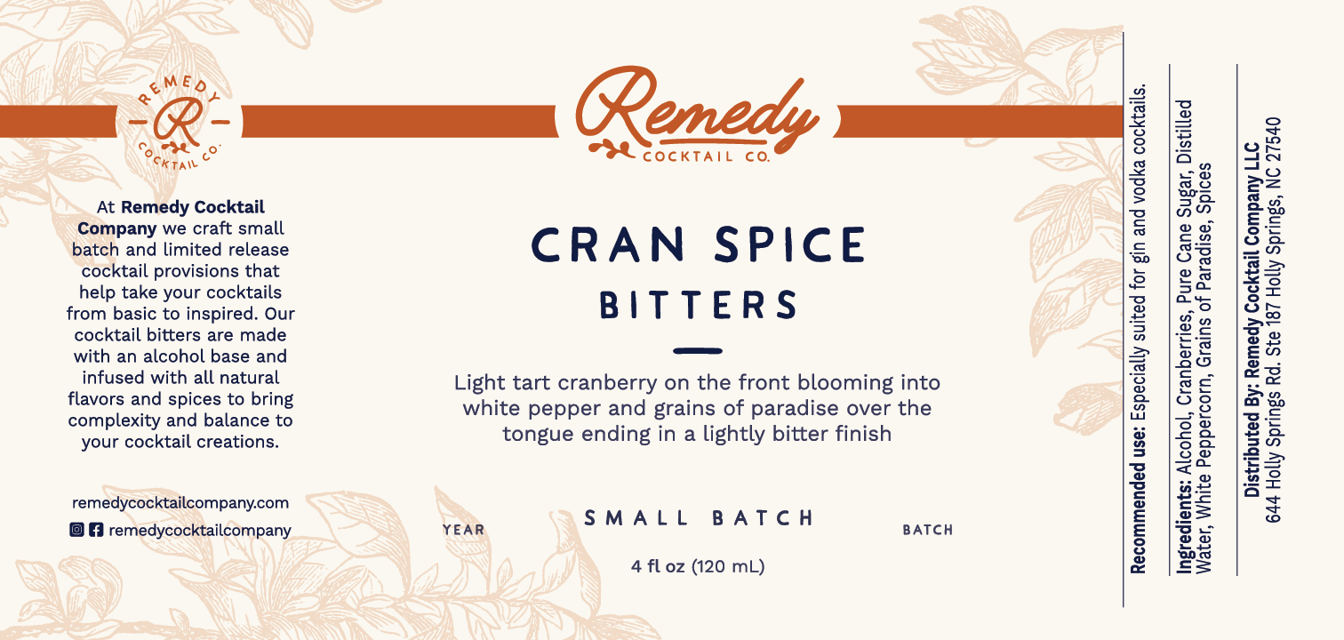 Cran Spice Bitters