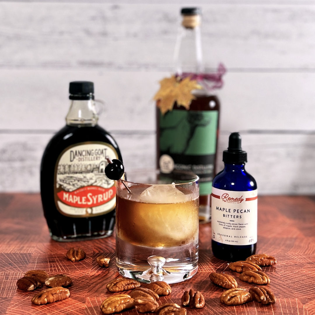 Maple Pecan Old Fashioned