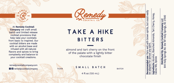 Take a Hike Bitters